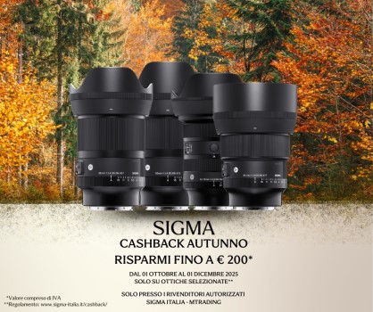 SIGMA - CASHBACK D'AUTUNNO